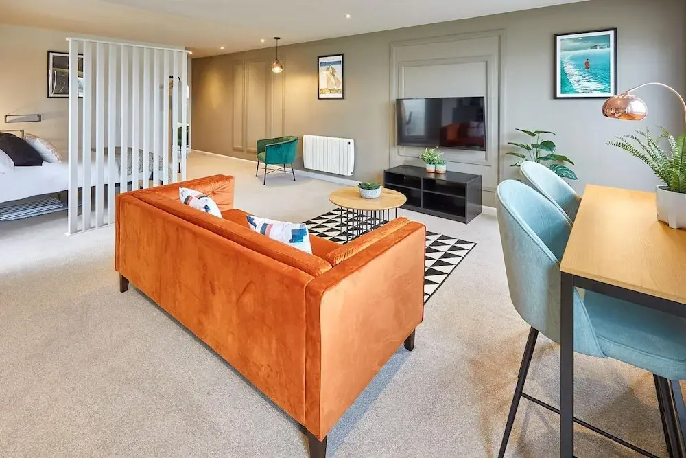 Modern North Bay Apartment Sea Glimpses & Views
