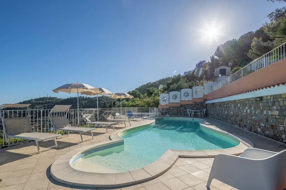 Villa Caroline private pool and seaview