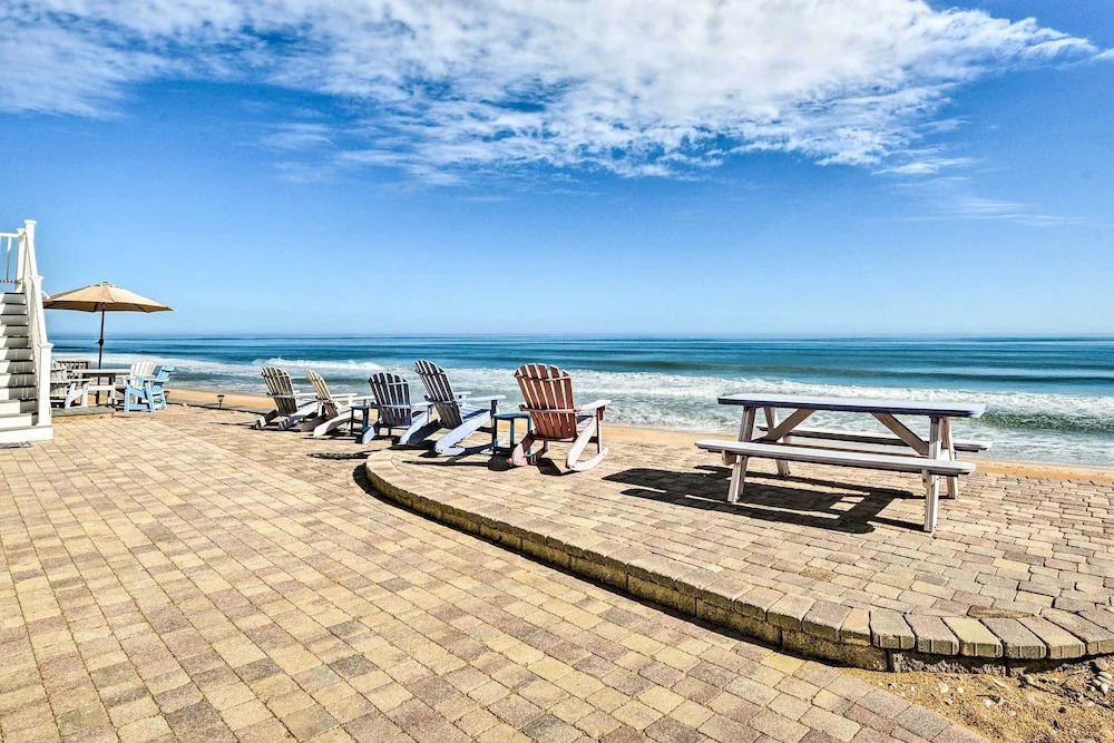 Flagler Beach Oceanfront Haven w/ Hot Tub