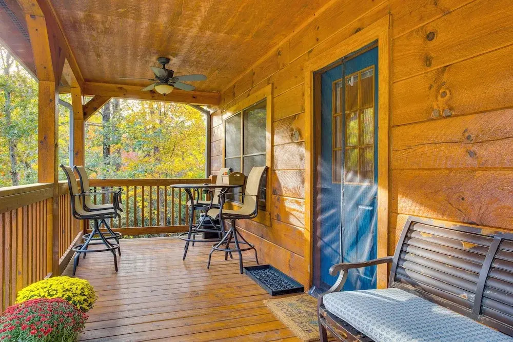 Romantic Penrose Cabin w/ Pond, Trails & Hot Tub