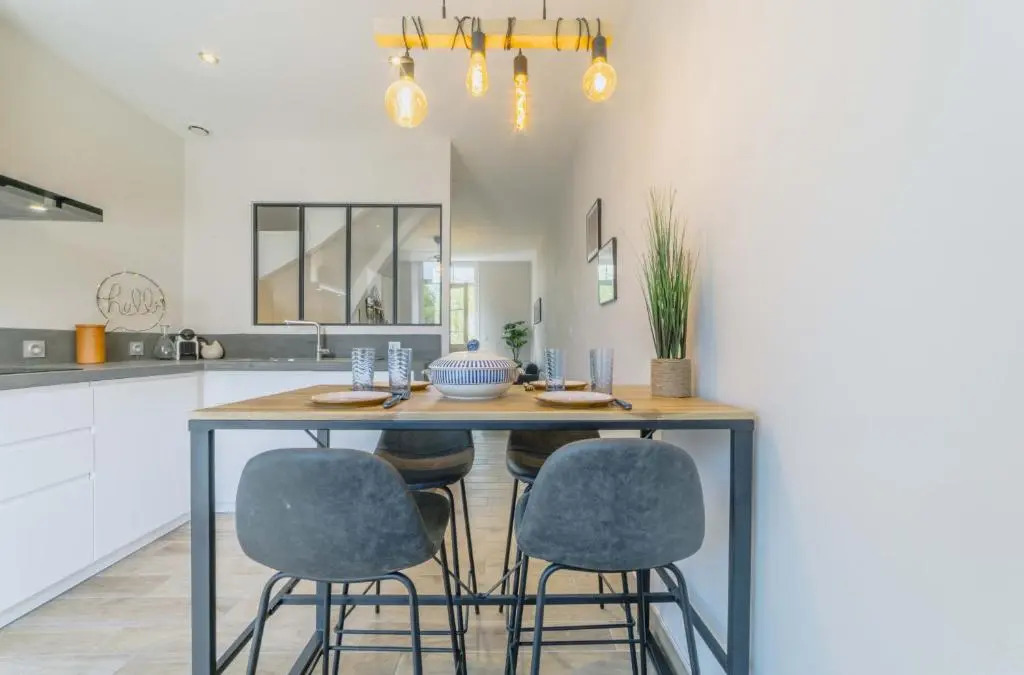 Appartement moderne avec vue mer à 5mn des plages