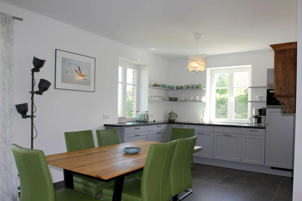 Ferienhaus Rohrweihe Haus Terrasse, Gartennutzung, Meerblick