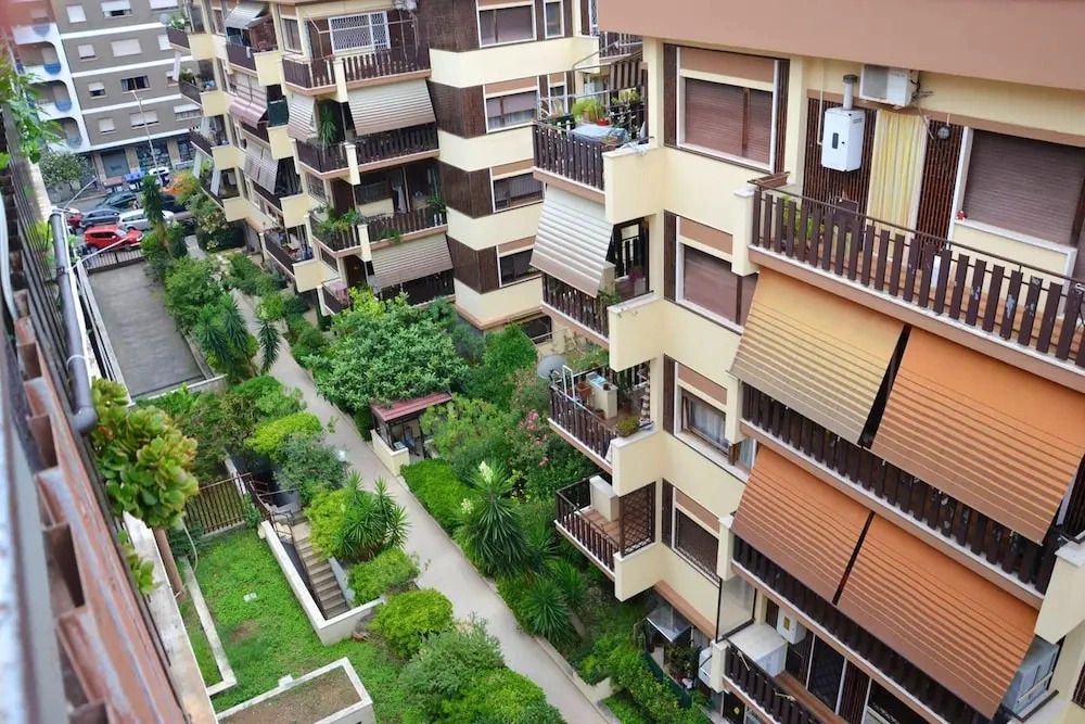 Studio in Lido di Ostia, with Wonderful City View, Furnished Terrace And Wifi - 1 Km From the Beach