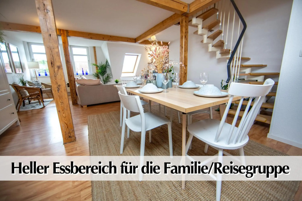 Schickes 80m2 Maisonette-Loft in zentraler Lage Erfurts mit Balkon