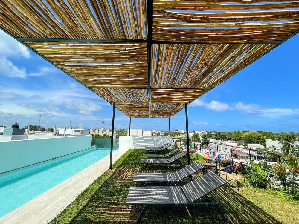 Katalox Jungle Lofts by Simply Comfort Tulum Centre Rooftop Patio & Pool