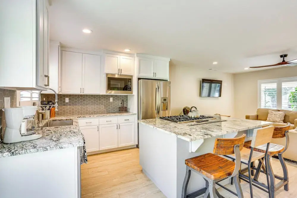 Walk to Park & Aquatic Center: Airy Redding Home!