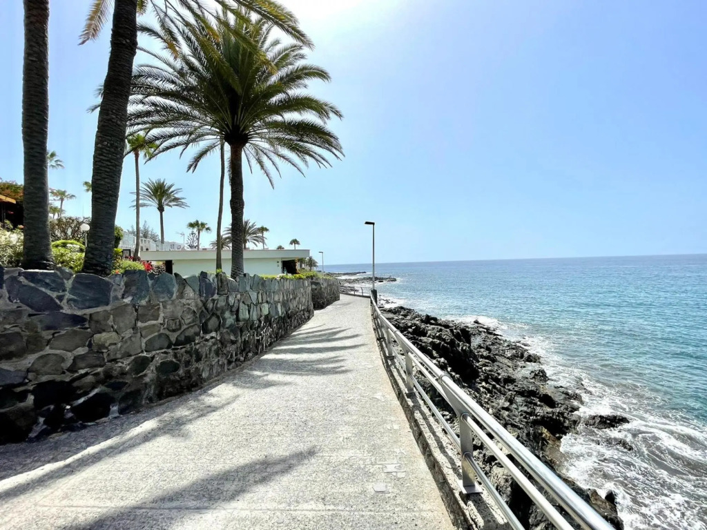 Nice sea view apartment with Wifi, AC, San Agustin