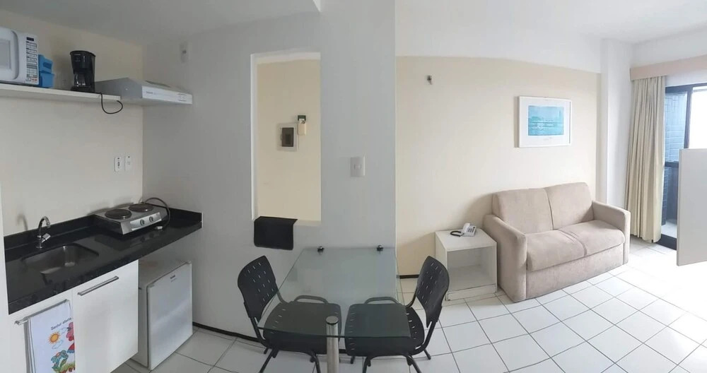 Flat Biarritz Ao Lado da Litorânea l Ferreira Hospedagens