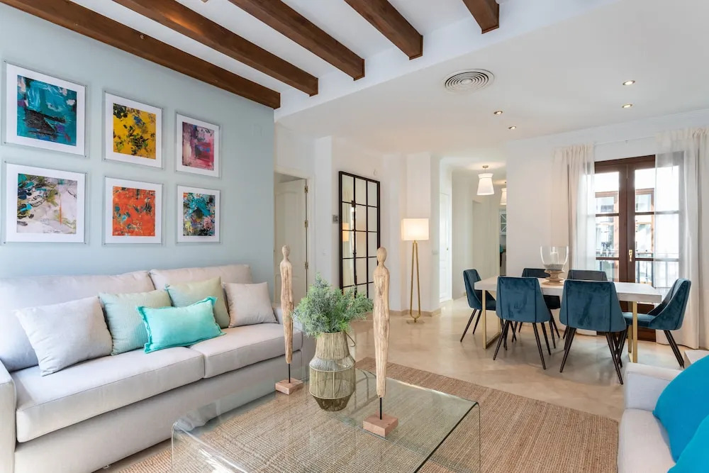 Private Terrace & 5 Bd Apartment in Front of the Cathedral. Hernando Colon