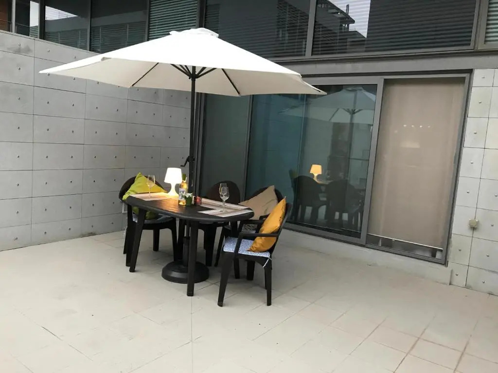 Loft with terrace 24m2, swimming pool and garage