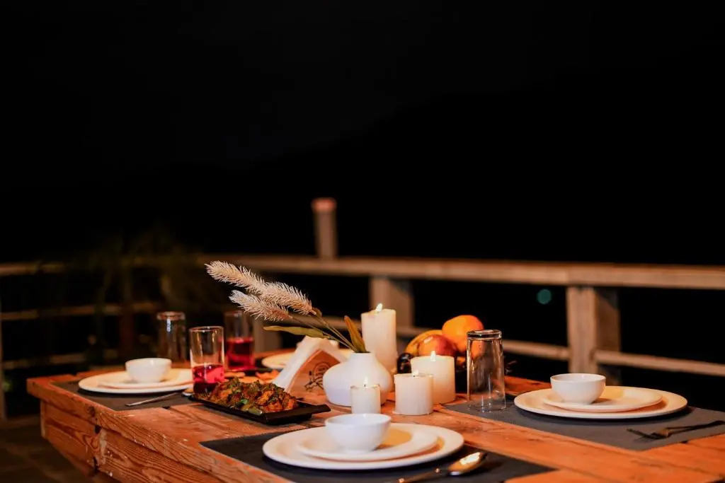 SaffronStays Moringa WishingTree - 3-BR villa near Nathdwara with pool, lawn and hillside views