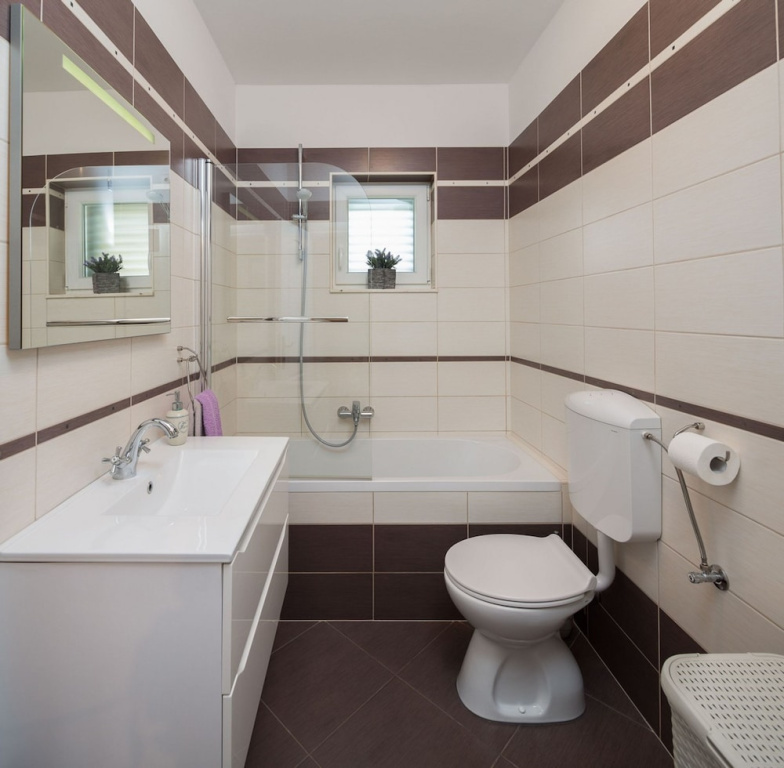 Seafront Villa Noah with heated pool