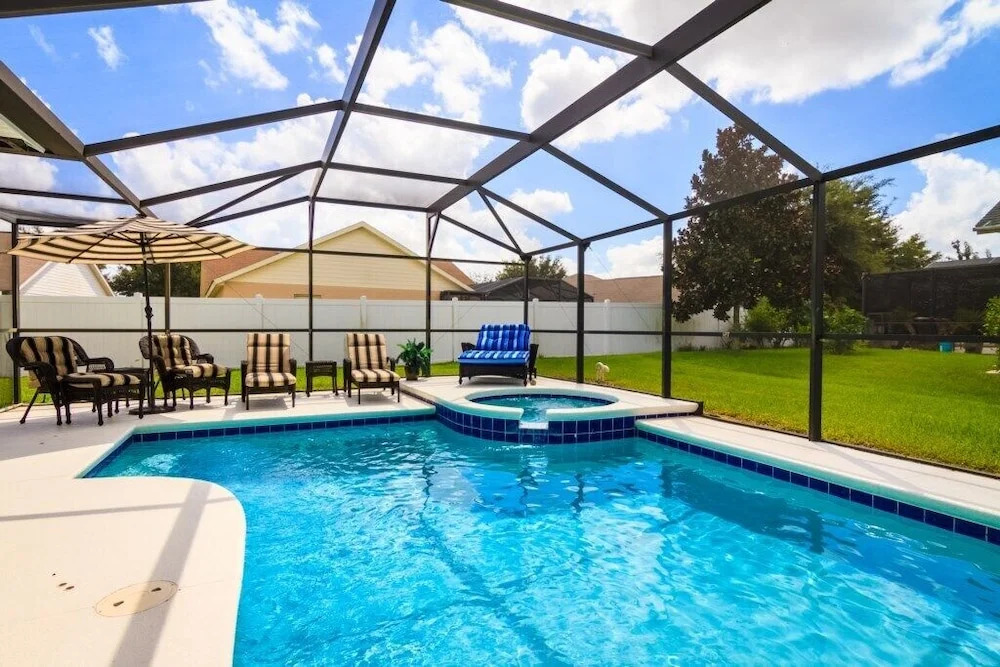 Orange Tree Resort, Pool, Spa And Game Room 4 Bedroom Home