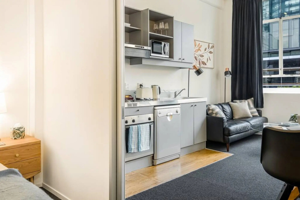 Open-plan living in the heart of CBD Zodiak Stays