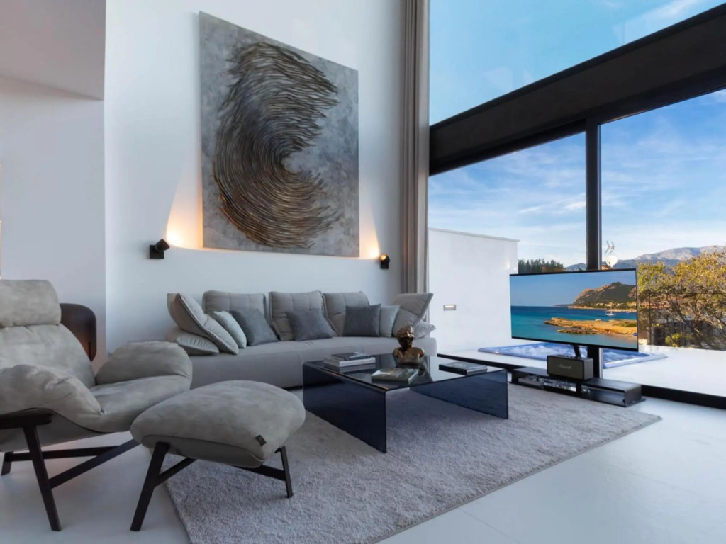 Villa in Búger with Rooftop Pool & Scenic Views