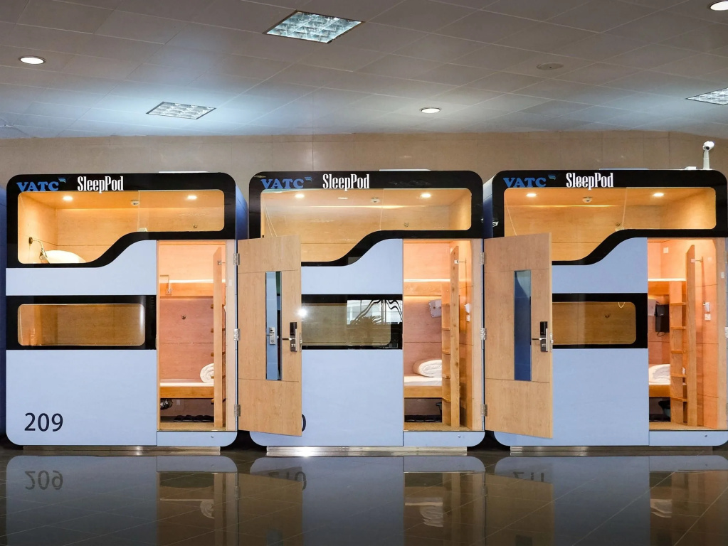 VATC Sleep Pod Terminal 1