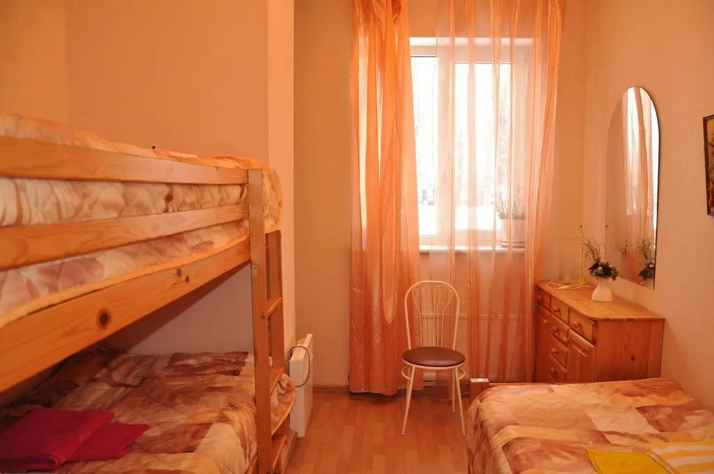 Hostel by the river Neva
