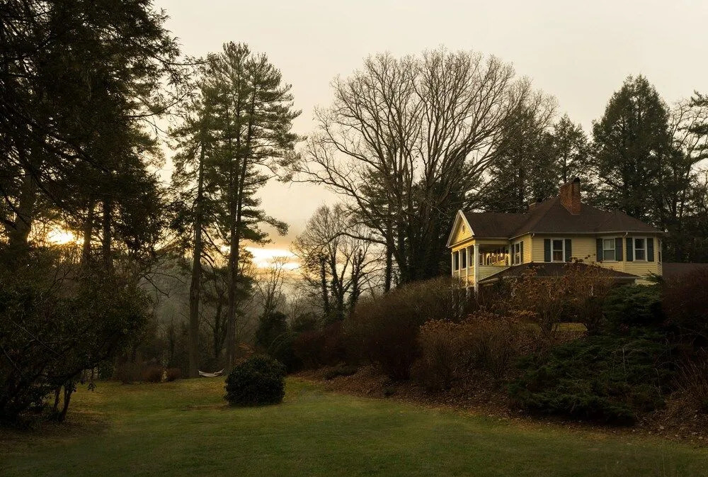 The Yellow House on Plott Creek