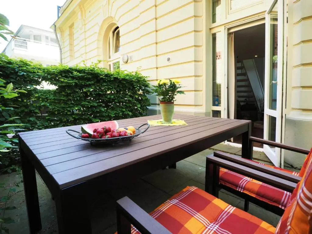 Residenz Bleichröder - Teja mit Strandkorb