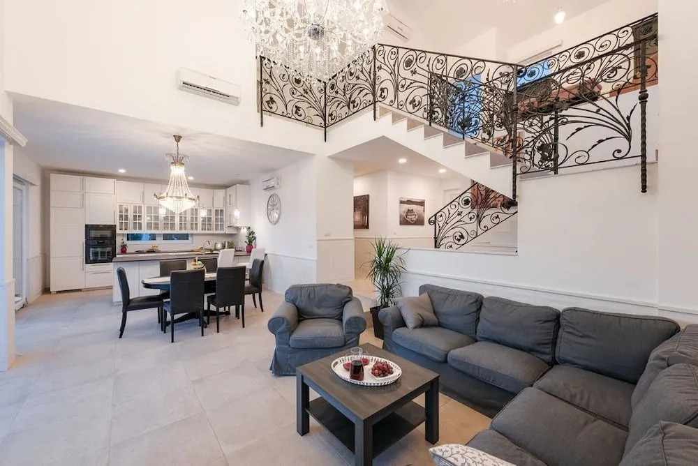 Elegant Hvar town villa with pool