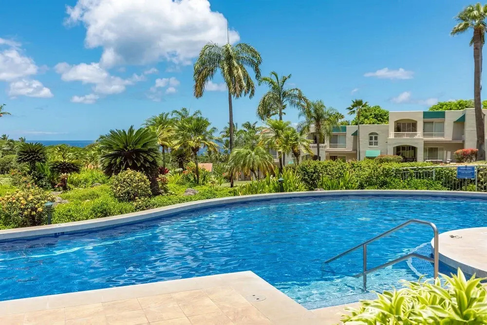 New! Palms 702 - Romantic Retreat - Split AC in Bedroom - Open-air Living Area