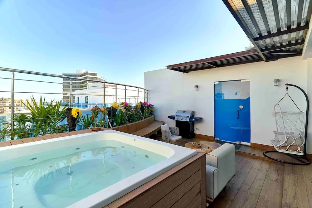 Pano360 Studio Downtownsd Rooftop Hottub LUX