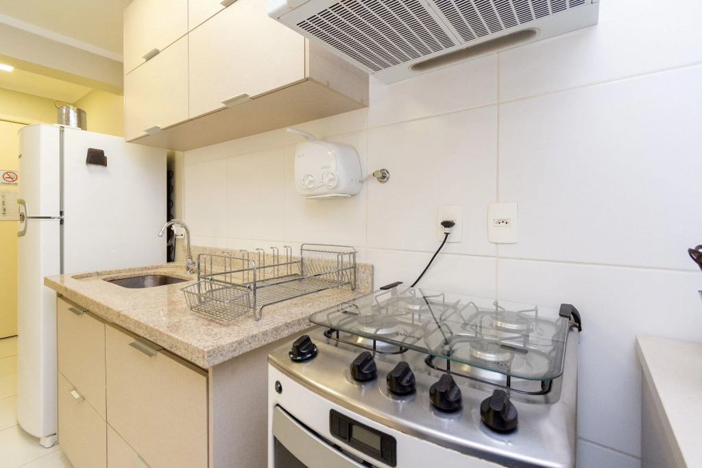 Apartamento De 1 Quarto No Ed. Metropolitan Barcelona   Jardim Goiás   Mb407a