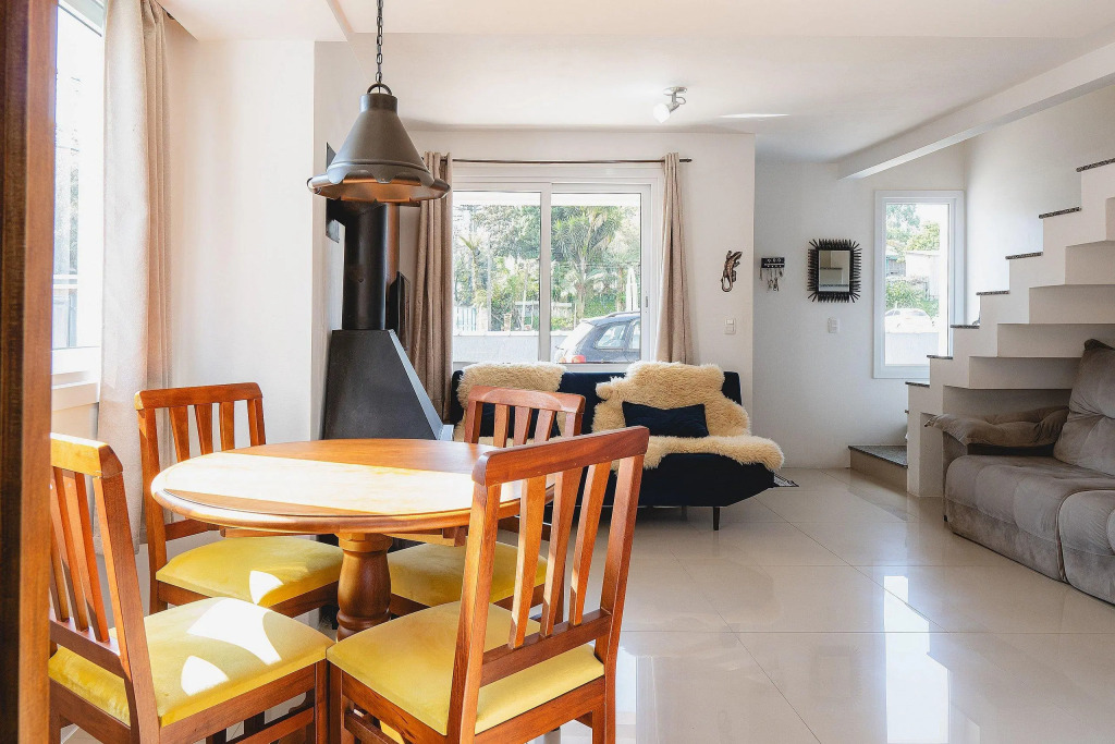 Belíssima Casa Duplex Com Lareira Em Canela Gra173
