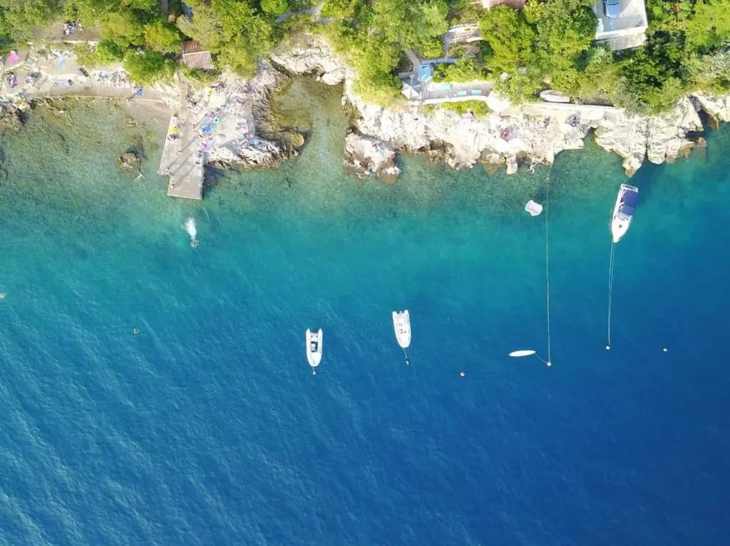 Bei Bego an der Adria