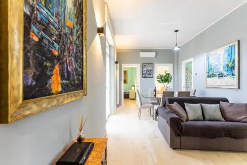 Hostly - Art And Color Rome Midtown - 3Br 2Ba