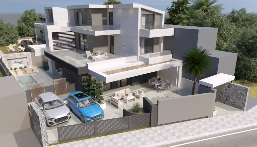 Mossa Concept Villas - heated pool- 200m from the beach