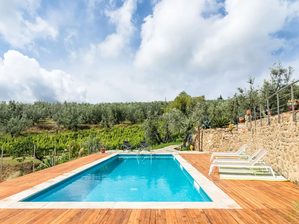 Farmhouse in Vinci With Pool and Tuscan Views