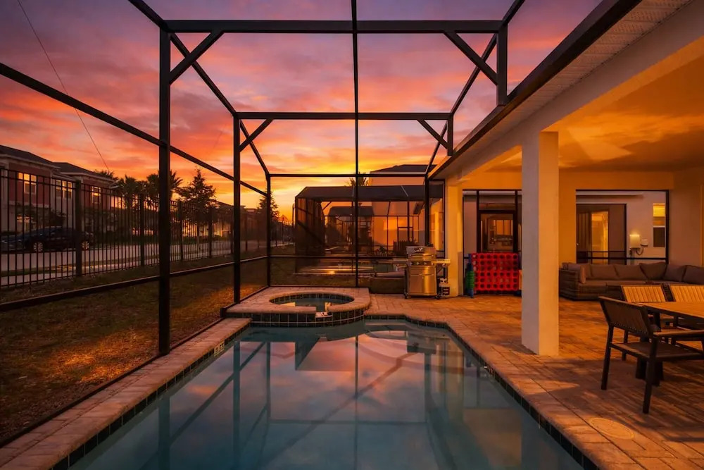 New Welcoming Resort Home w/ Private Pool, Sleeps 20