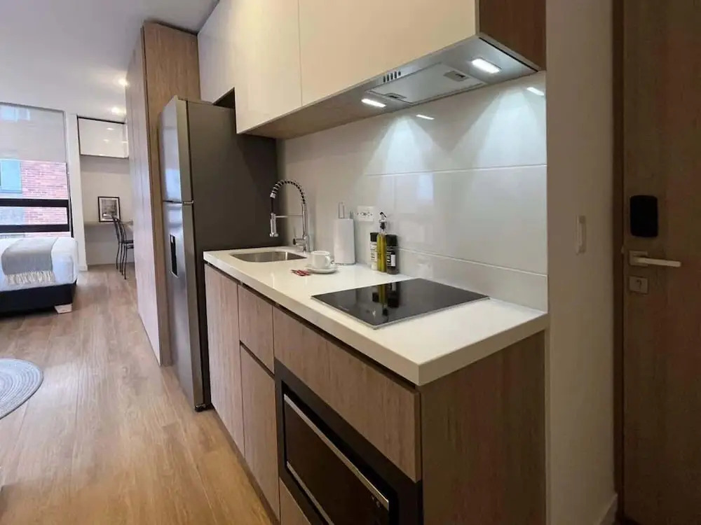 w Warm Modern Loft in the Heart of Bogot