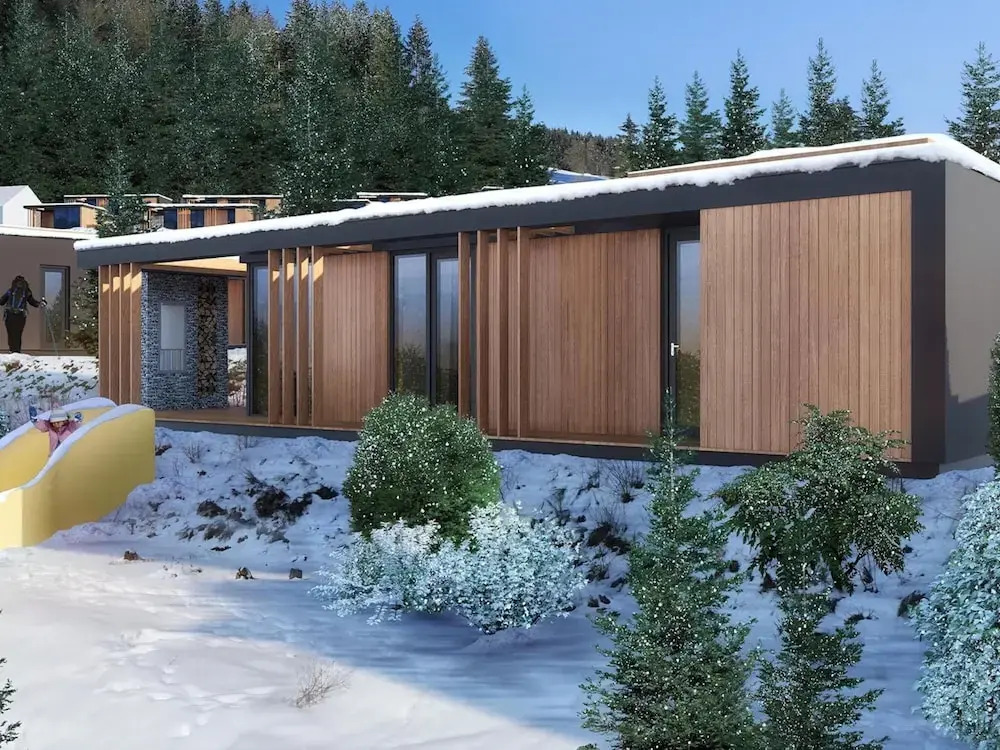 Holiday Home With Slide in a Holiday Park