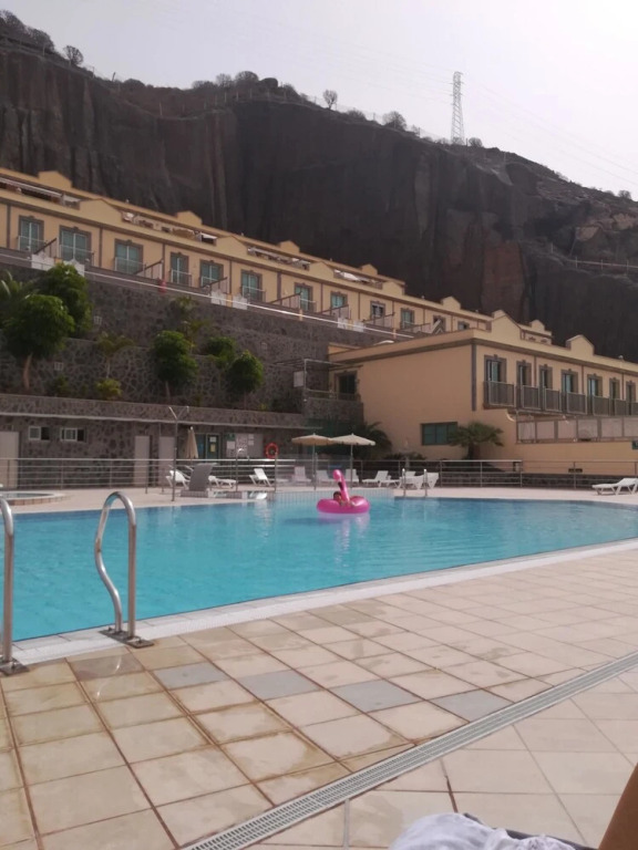 Apartment With 2 Bedrooms in Mogán, With Wonderful Mountain View, Pool Access, Furnished Terrace - 2 km From the Beach
