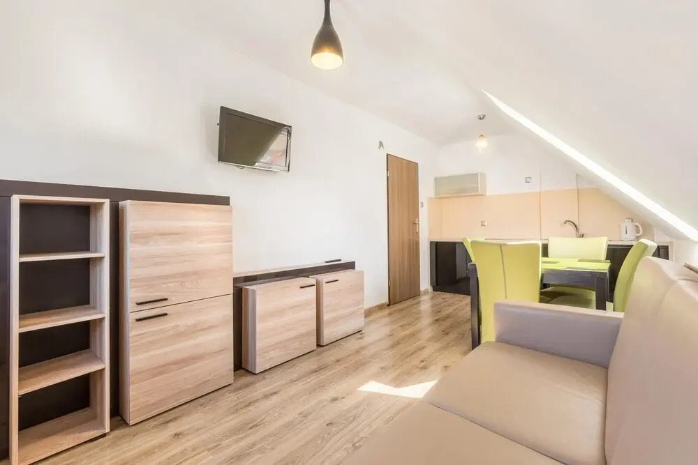 Apartment With a Balcony, Garden With Barbecue