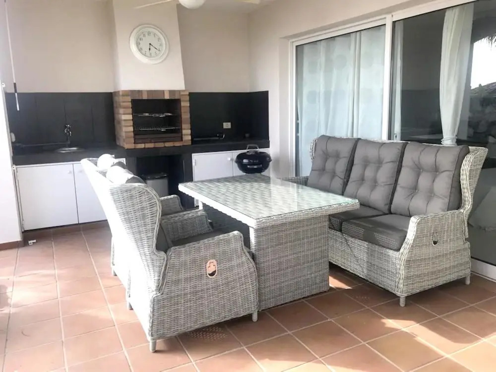 House With 2 Bedrooms in Adeje , With Wonderful sea View, Pool Access, Enclosed Garden