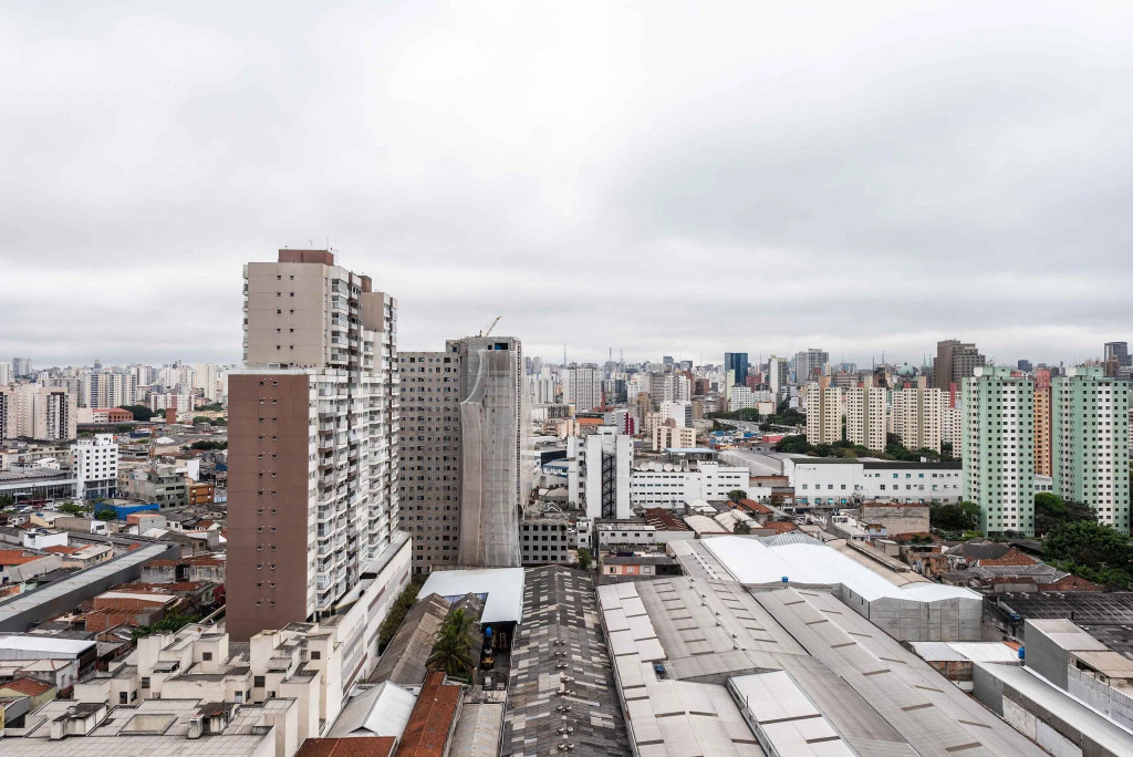 Mv17 Studio Moderno Prox Lado Metrô Estação Brás   Wifi 500