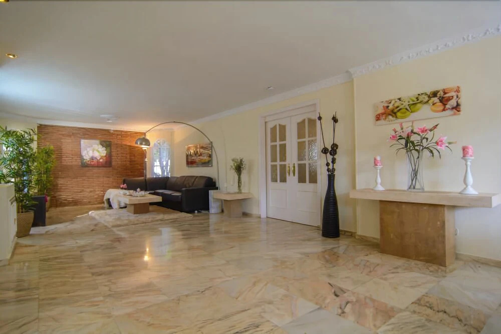 Beach front villa with private pool