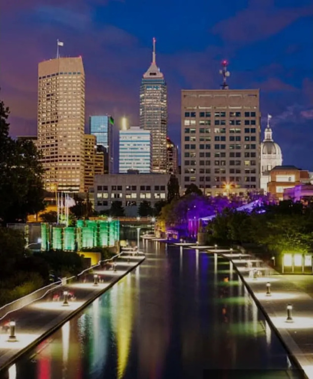 Luxury Downtown Indy Spa Bath Coffee Bars