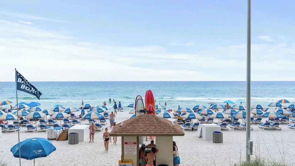 Gulf-front PCB Condo w/ Balcony, Resort Amenities, Game Room, Pools & Beach Gear Tortuga 1301 by Avantstay