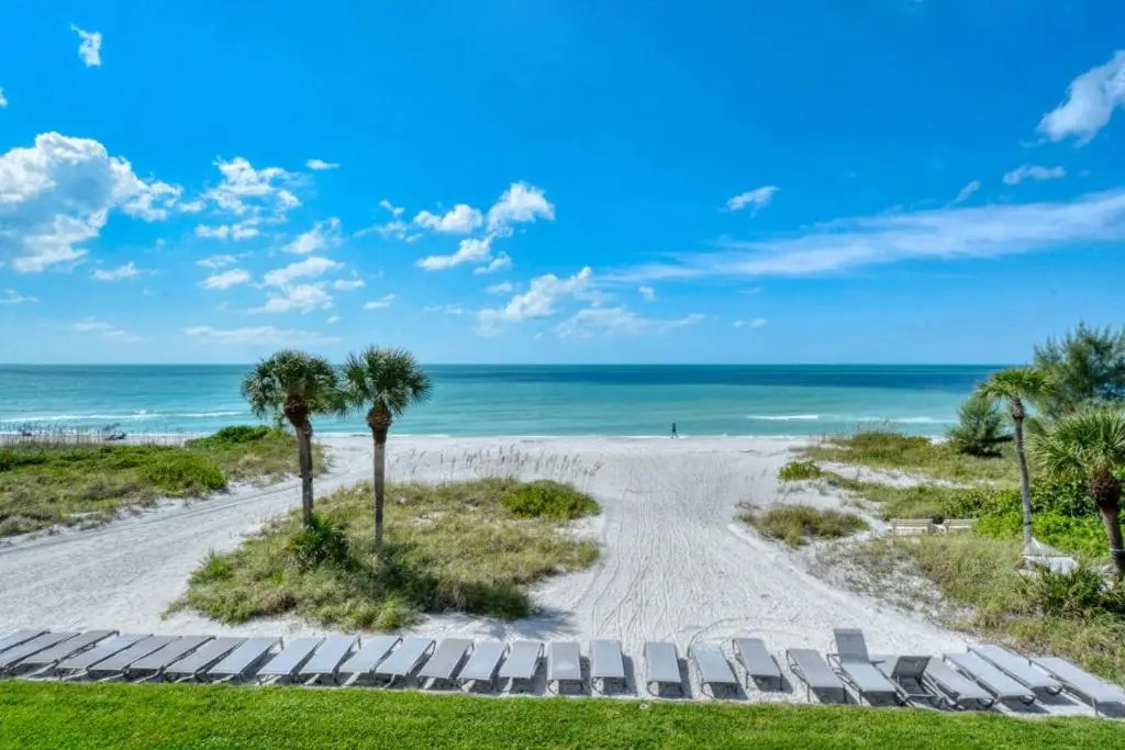 LaPlaya 202D Picture this from your lanai or sundeck Palm trees beach turquoise water and gorgeous sunsets