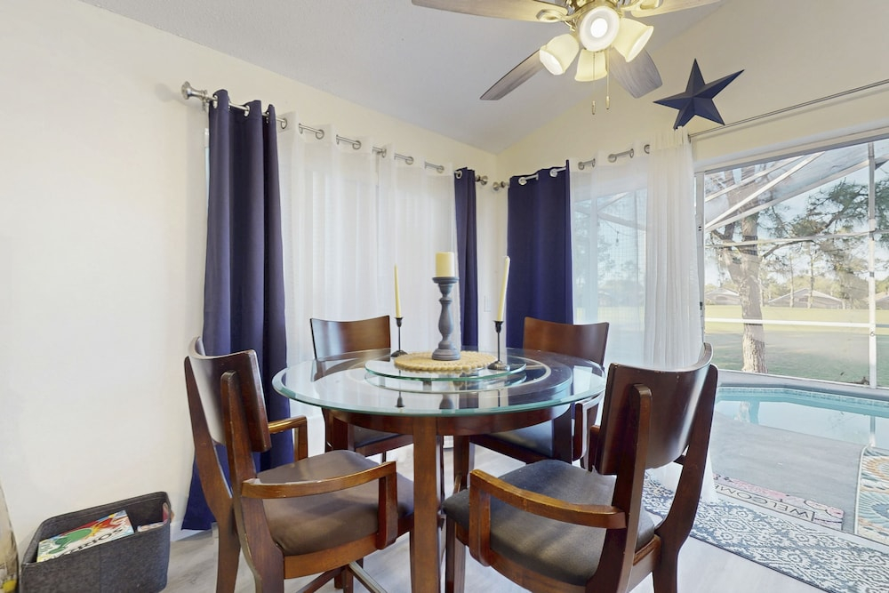 Radiant Retreat With Private Pool, On-site Golf, Board Games, AC, & W/D