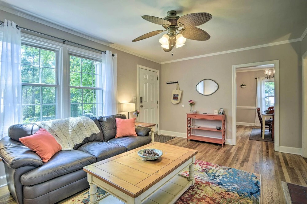 Bright Home w/ Yard in Historic Fuquay-varina!