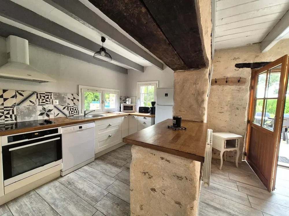 Stone House in Brittany Near Roscoff & Beaches