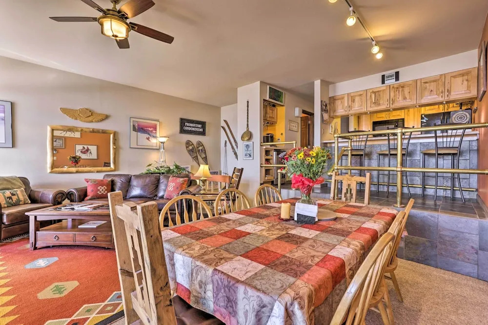 Cozy Condo w/ View, Walk to Steamboat Ski Resort!