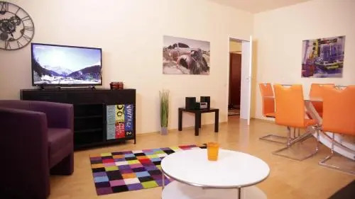 Fewo Art City-Studio Kassel 7, groß, modern, citynah, kostenfreie Parkplätze, Süd-Balkon, ruhig, Herkulesblick, voll ausgestattet