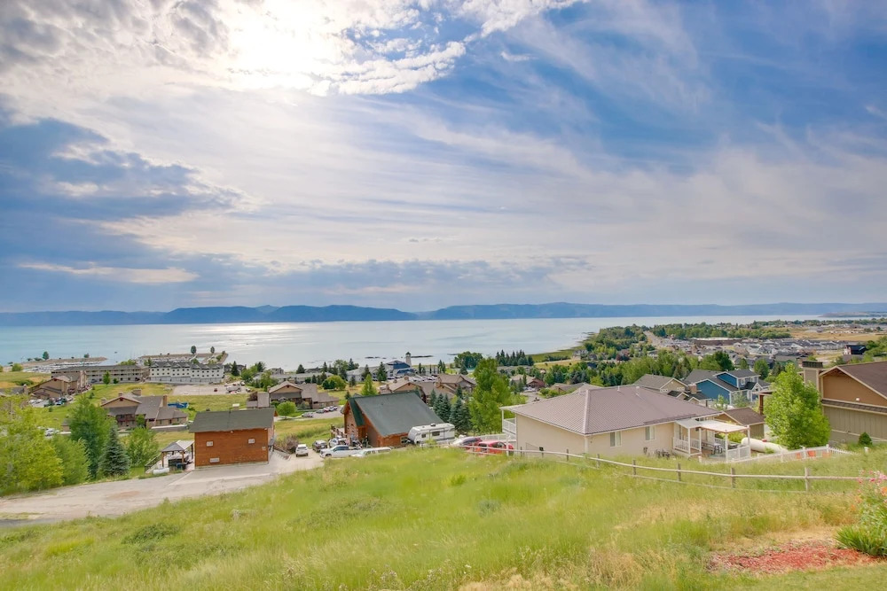Bear Lake Oasis w/ Heated Pool & Scenic Patio!