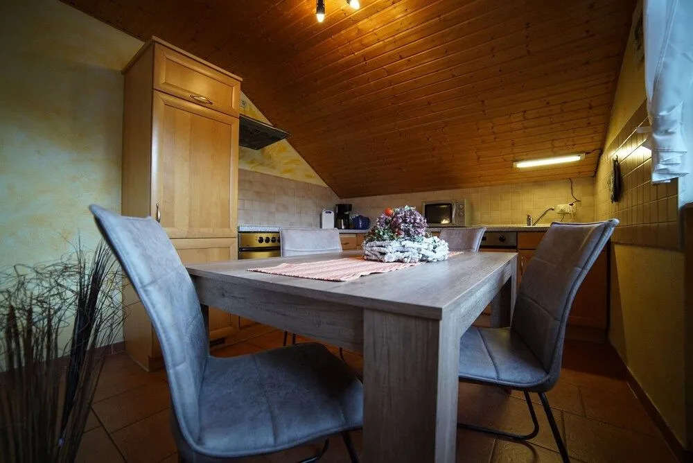 Ferienwohnung im Wald mit Kamin